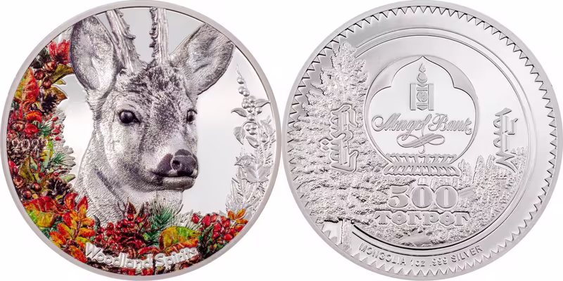 Mongolsko, 500 Tugrik 2022 - Jelen
