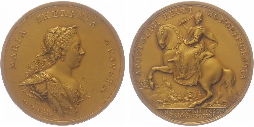Marie Terezie, 1740 - 1780 — 1