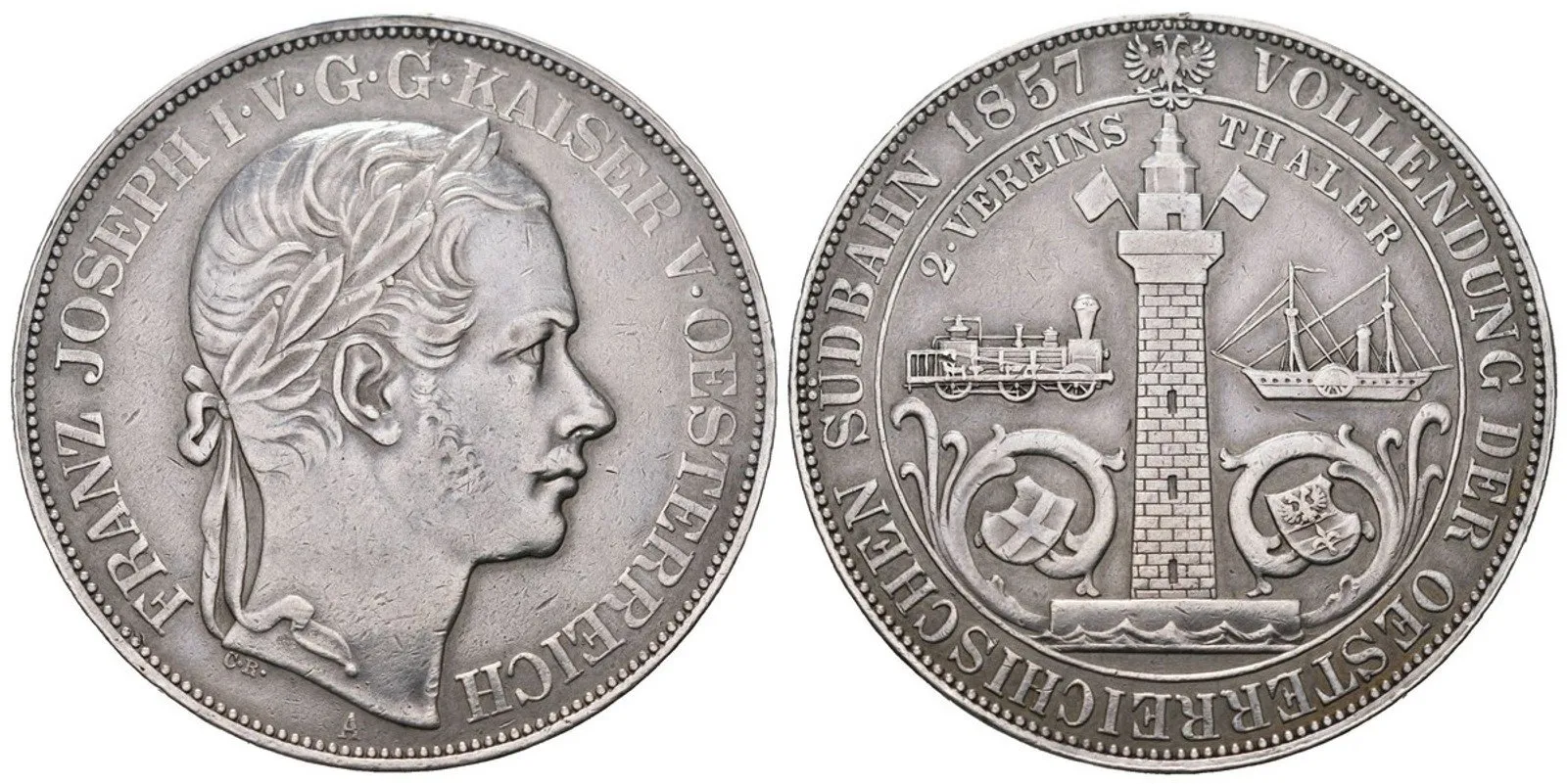 Rakouská a spolková měna, 1857 - 1892 — 1