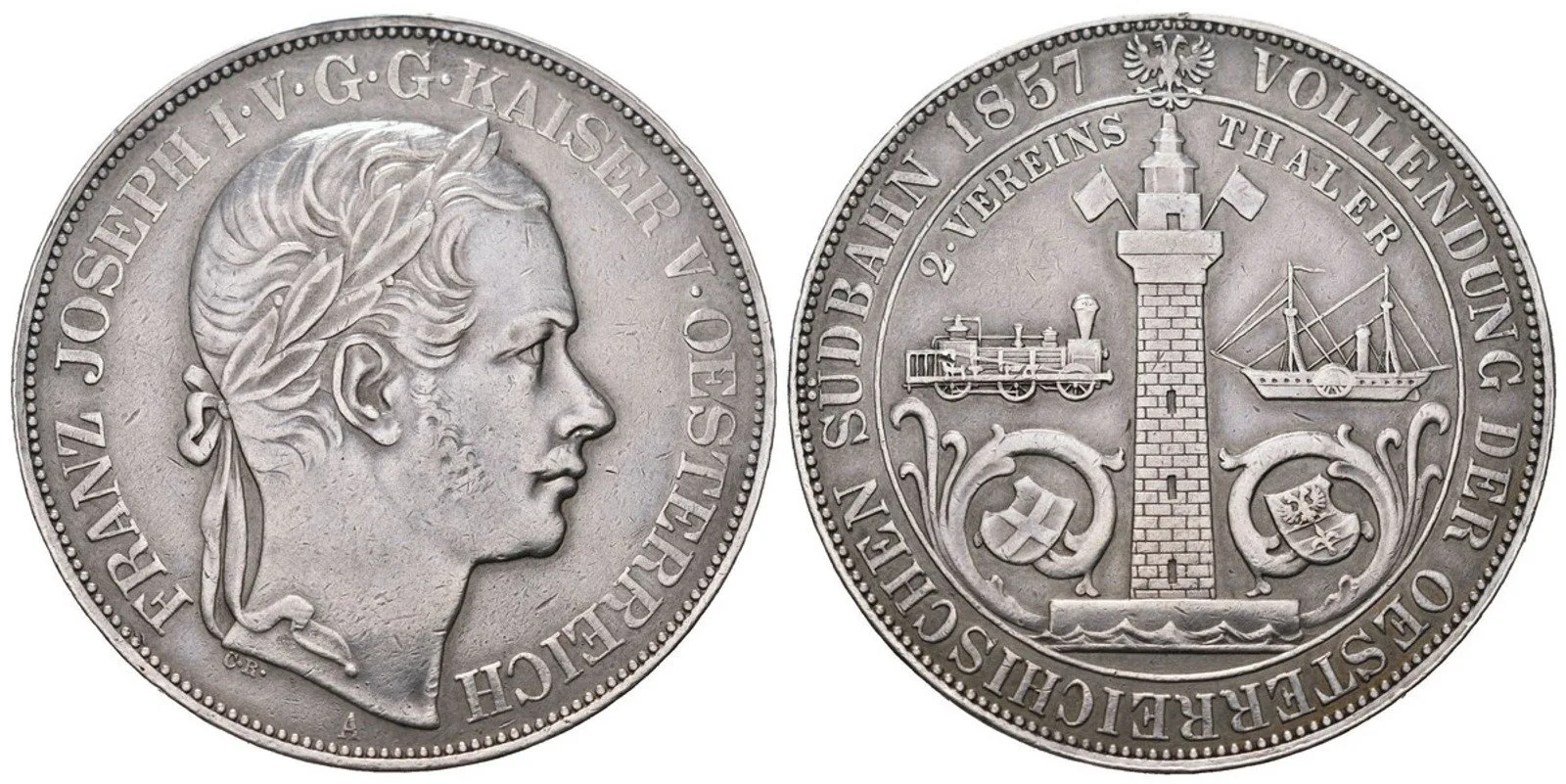 Rakouská a spolková měna, 1857 - 1892 — 1