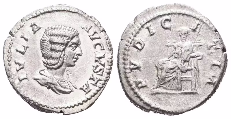 Julia Domna, denár, Řím, RIC IV 385