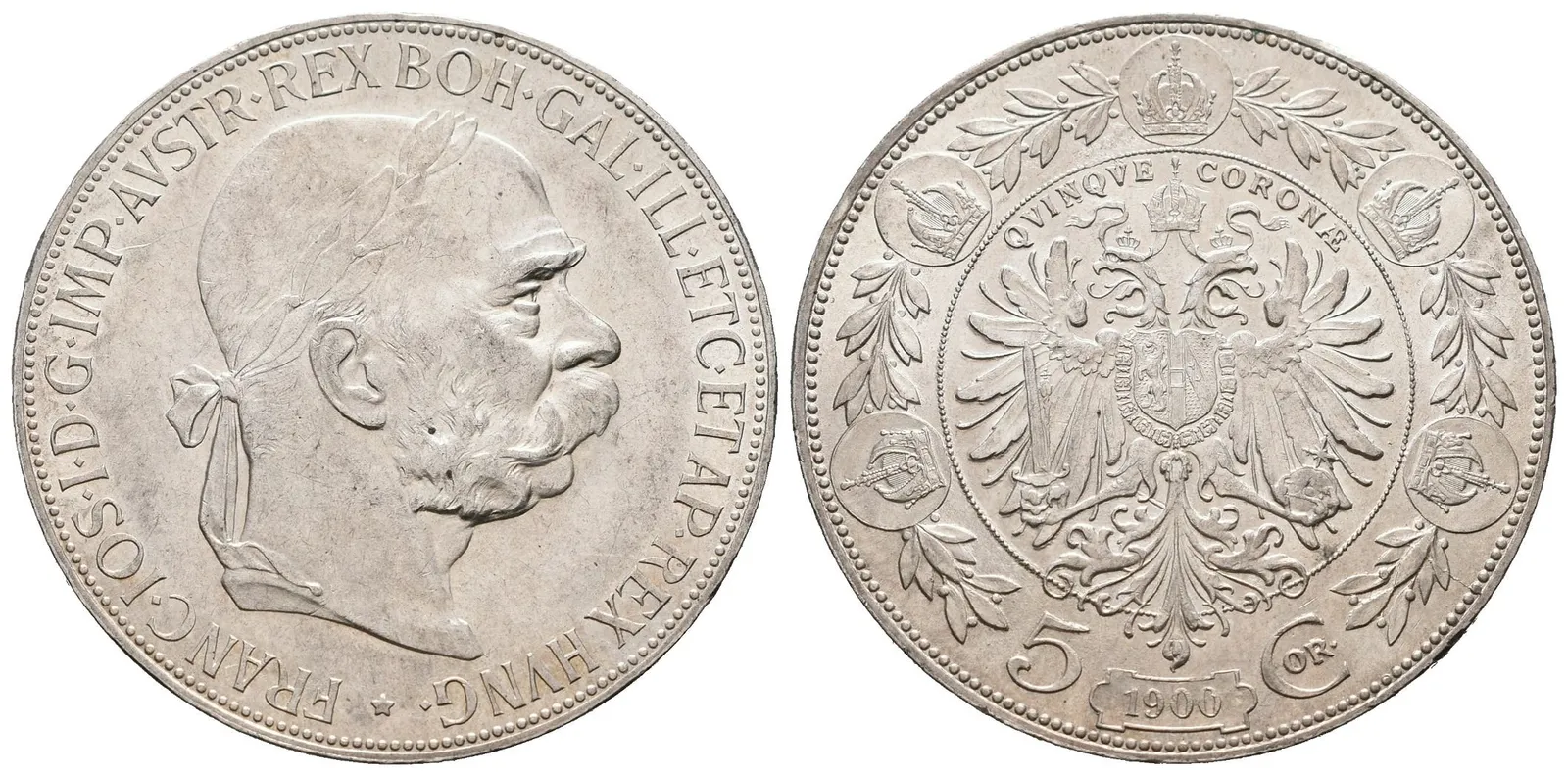 5 Koruna 1900