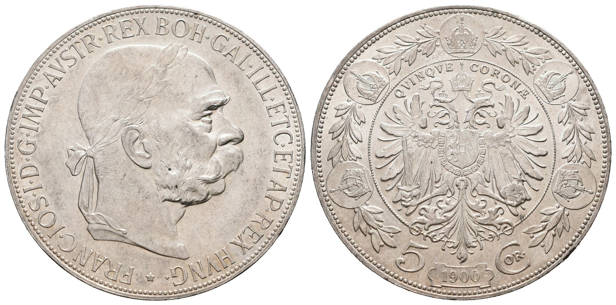 5 Koruna 1900