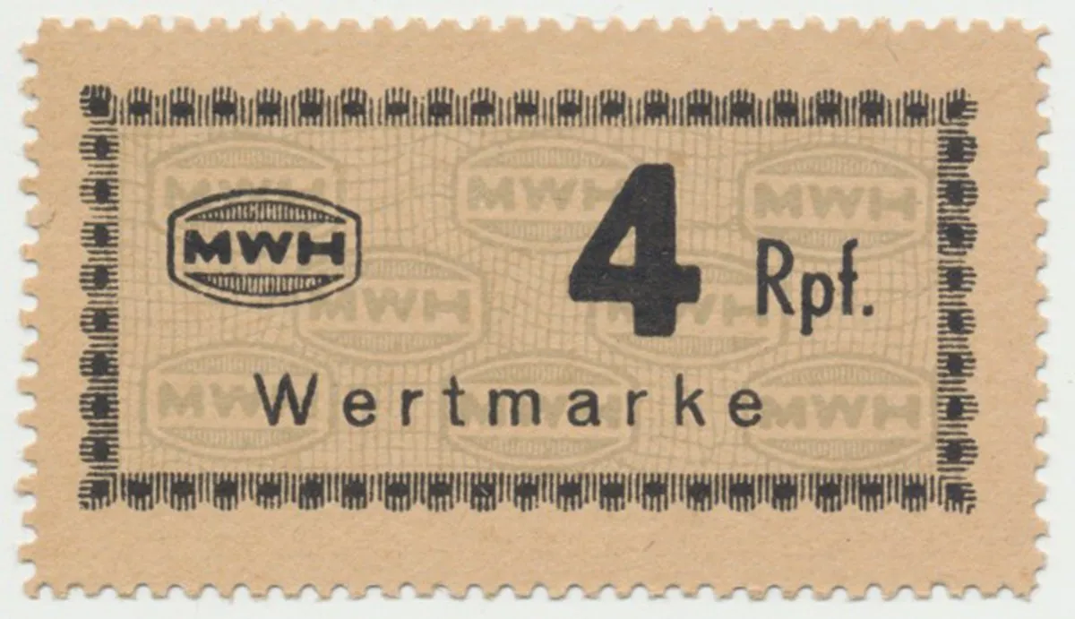 Holleischen (Holýšov) - MWH, 4 Reichspfennige b.d., Grab.Ho4