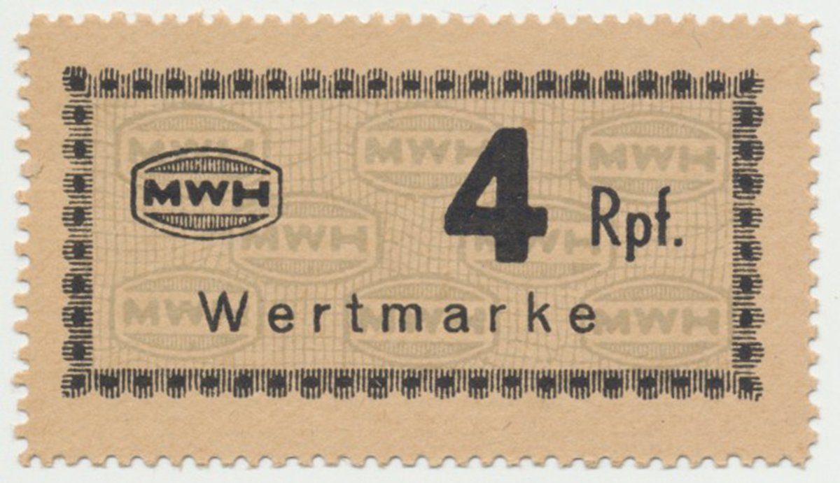 Holleischen (Holýšov) - MWH, 4 Reichspfennige b.d., Grab.Ho4