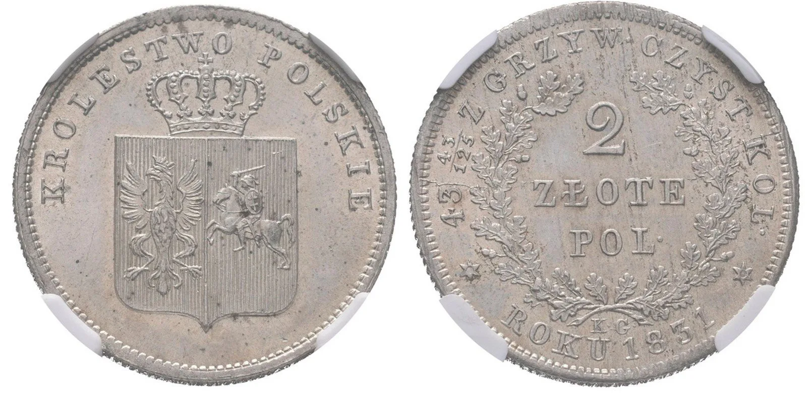 Ražby pro Polsko, Mikuláš I., 1825 - 1855 — 1
