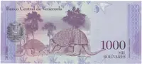 Venezuela, 1000 Bolivares 2016, P.95a - fotografie 2