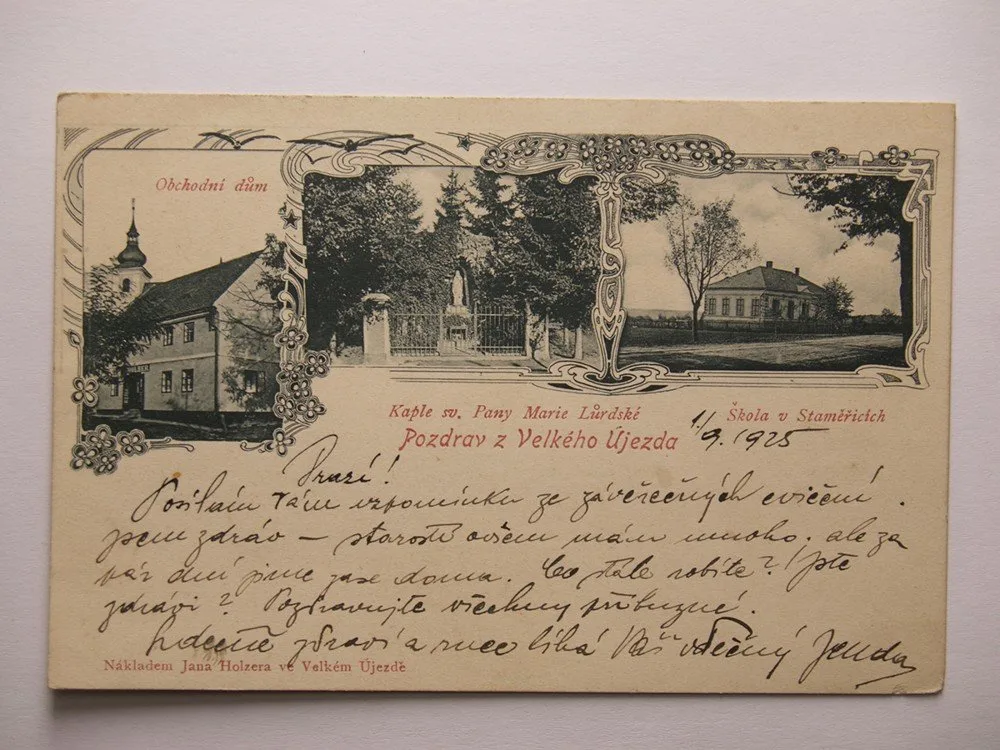 Morava a Slezsko,  Velký Újezd, Staměřice, okr. Olomouc — 1