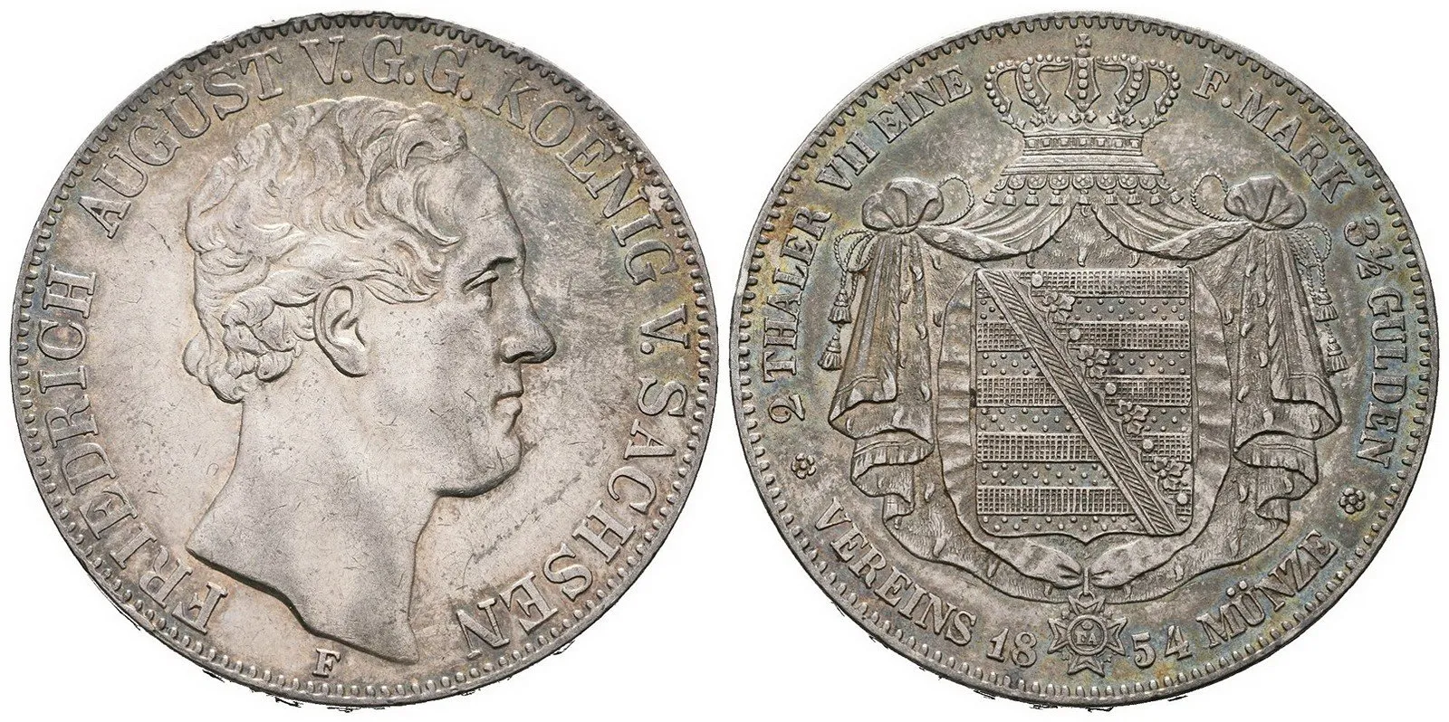 Sasko, Friedrich August II., 1836 - 1854 — 1