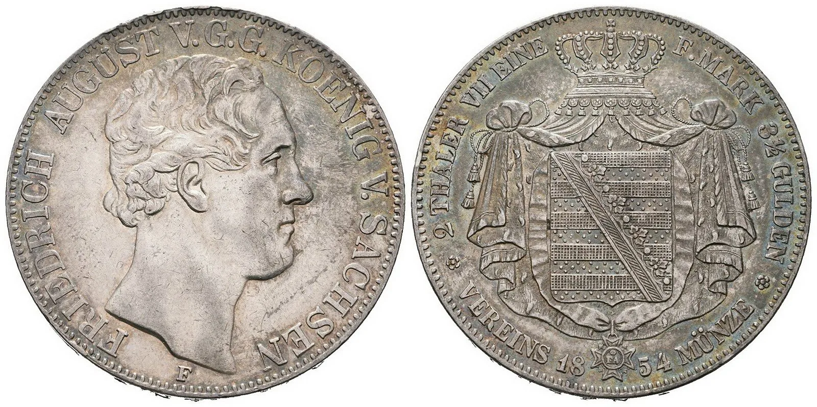 Sasko, Friedrich August II., 1836 - 1854 — 1