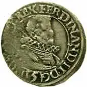 Ferdinand II., 1619 - 1637 (Mince kiprová) — 1