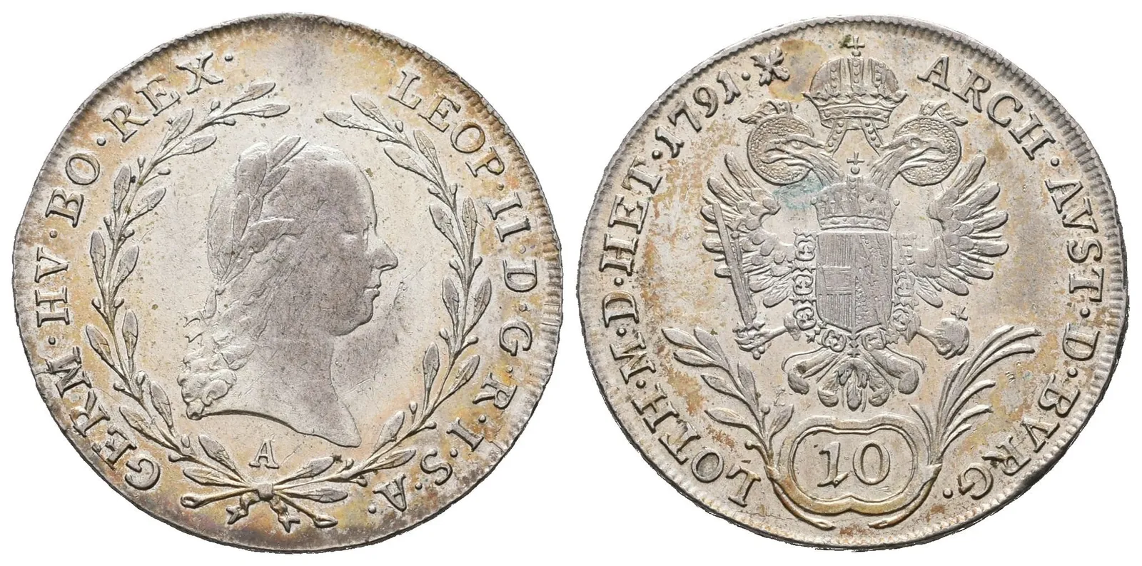 10 Krejcar 1791 A