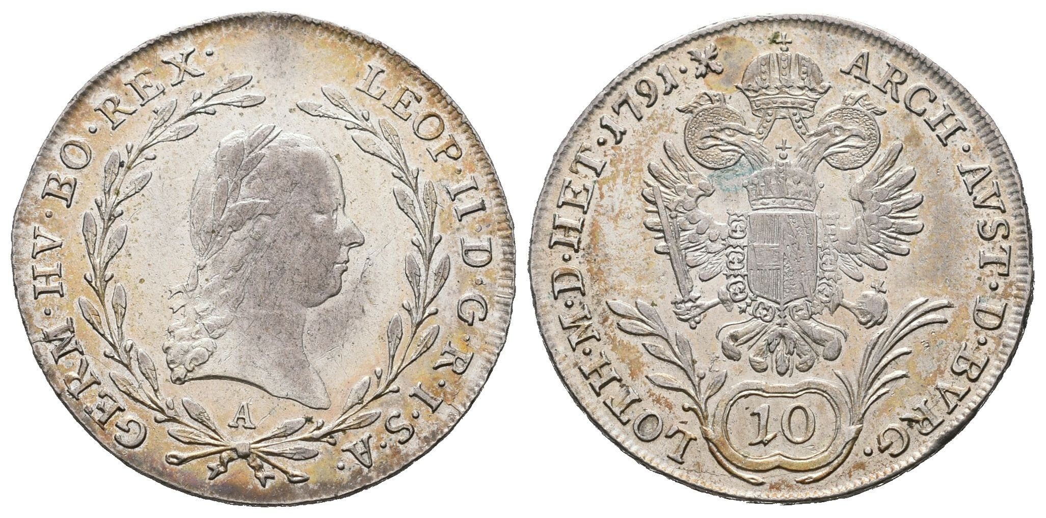 10 Krejcar 1791 A