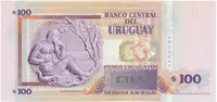 Uruguay, 100 Pesos Uruguayos 2003, P.85 - fotografie 2