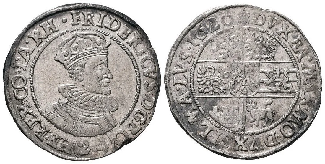 Fridrich Falcký, 1619 - 1620 — 1