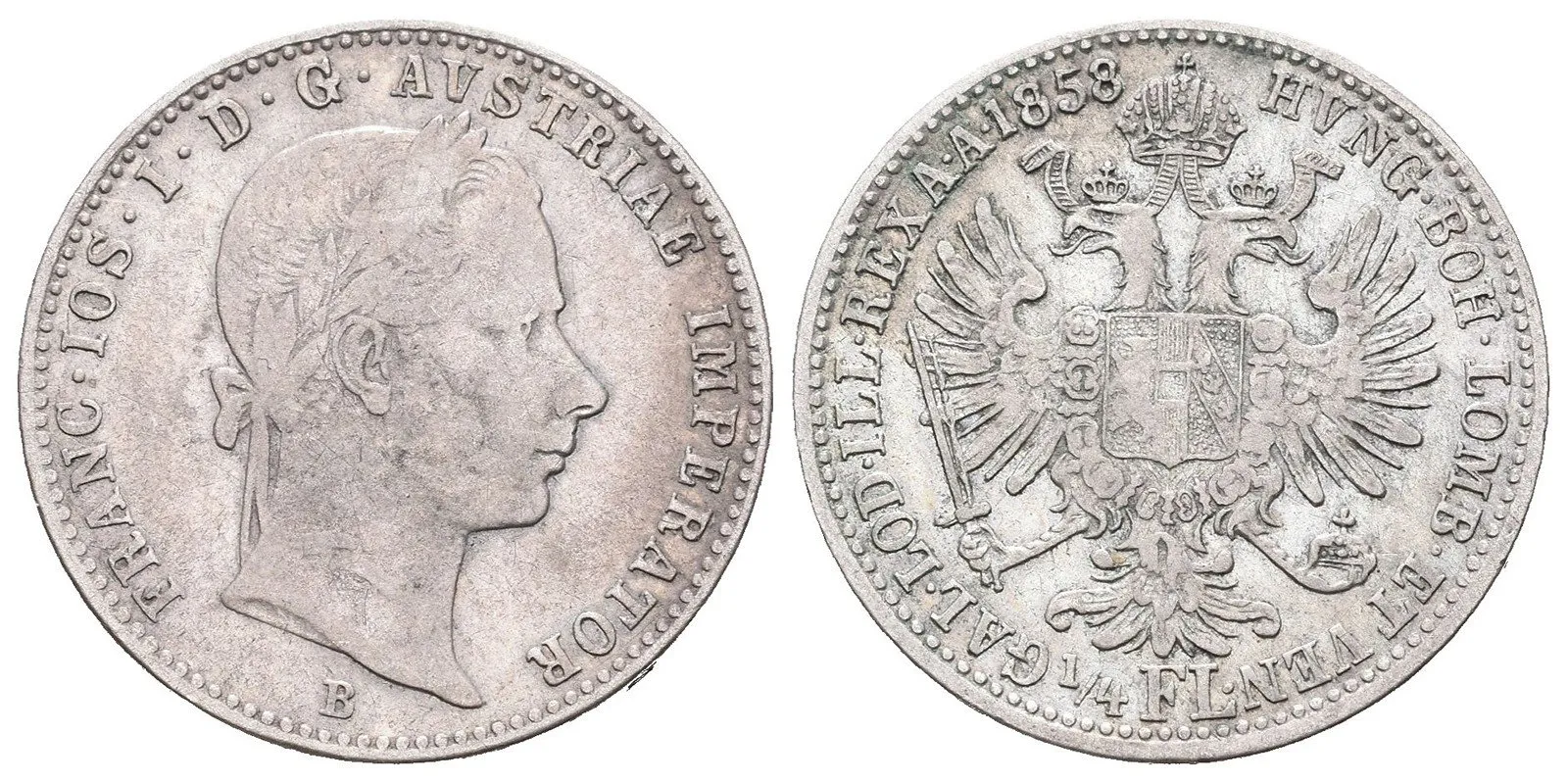 Rakouská a spolková měna, 1857 - 1892 — 1