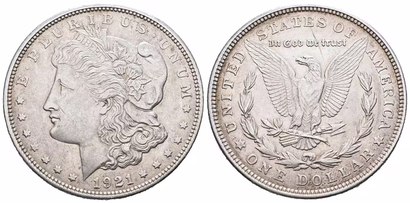 USA, 1 Dollar 1921 D