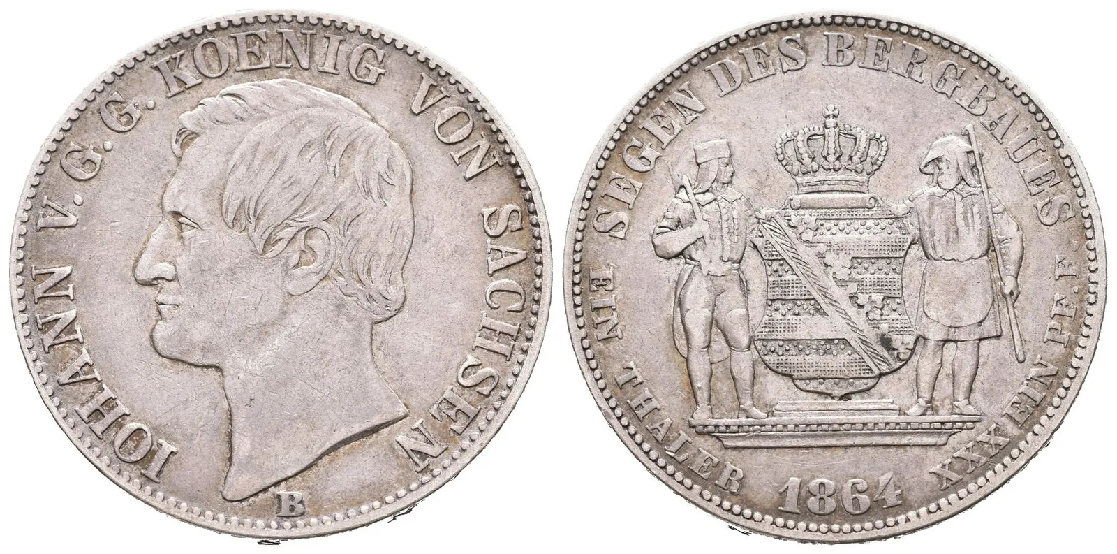 Sasko, Tolar 1864