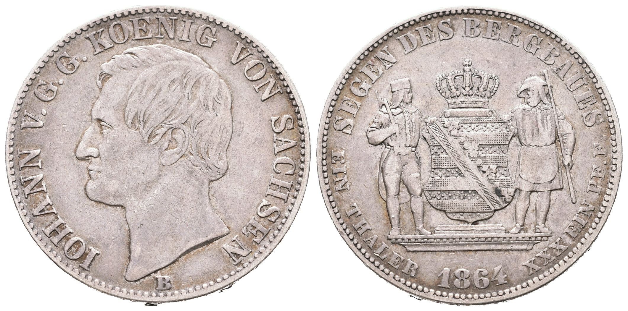Sasko, Tolar 1864