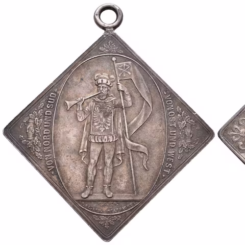 AR Klipa 1884 - VIII. Německé spolkové střelby v Lipsku.