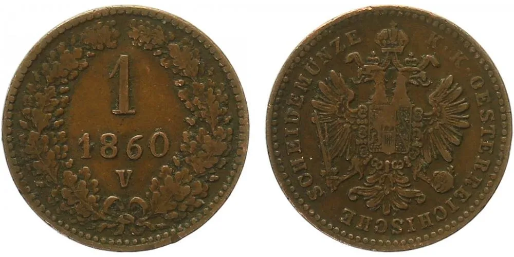 Rakouská a spolková měna, 1857 - 1892 — 1