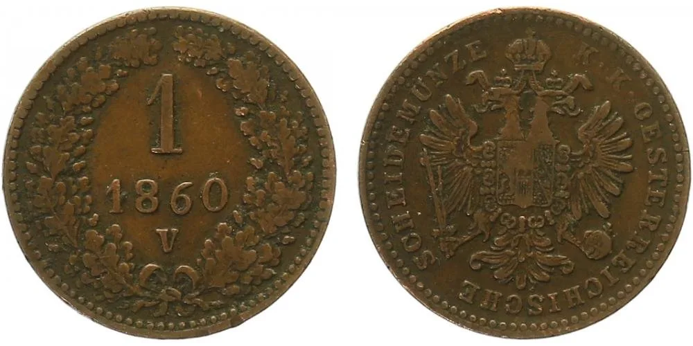 Rakouská a spolková měna, 1857 - 1892 — 1