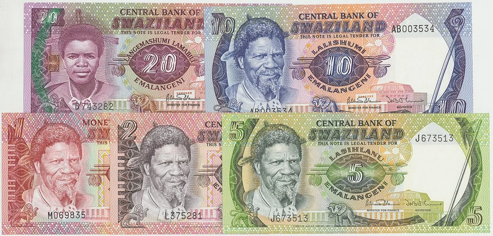Svazijsko - Swaziland — 1