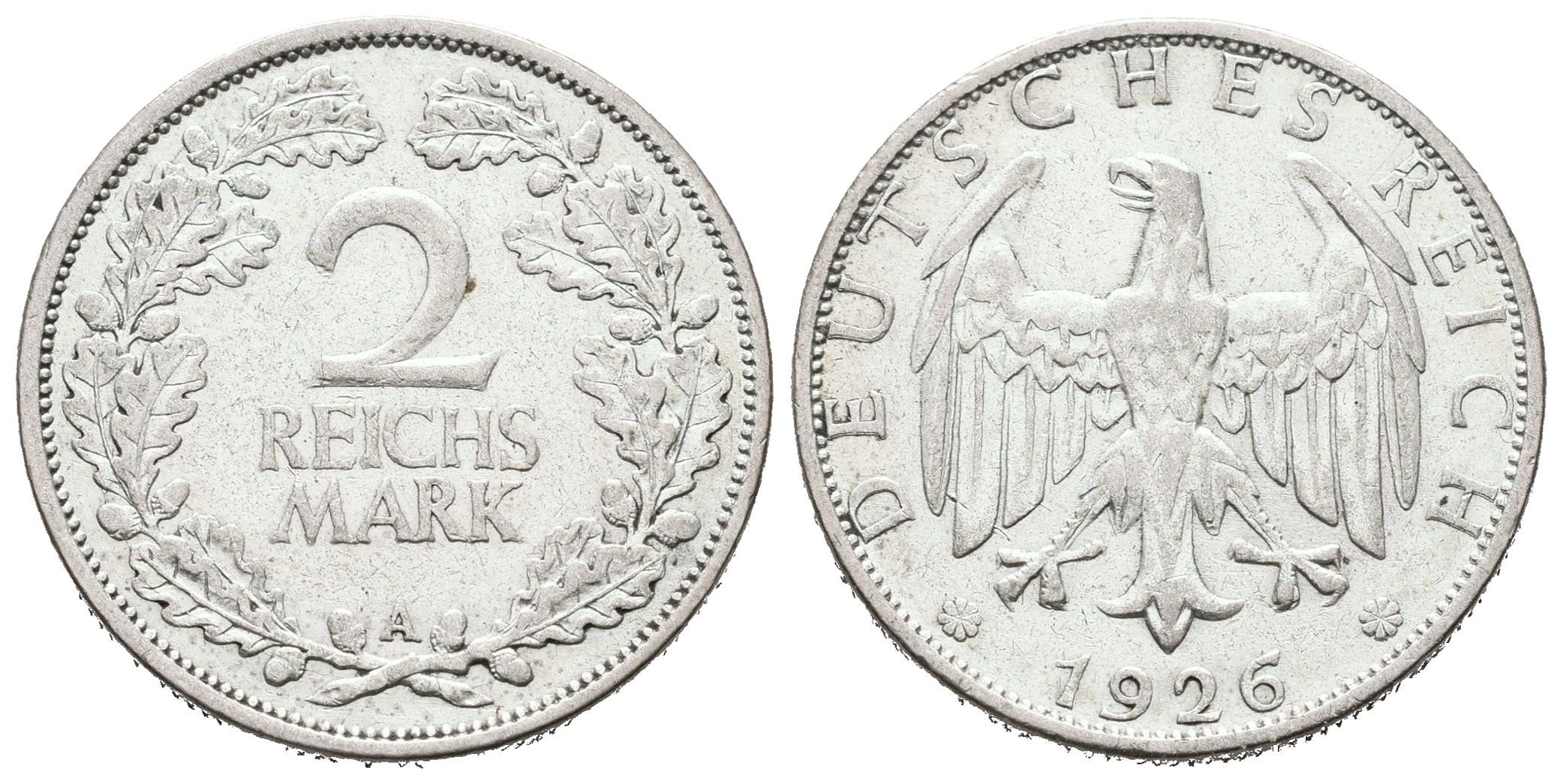 Výmar, 2 Marka 1926 A