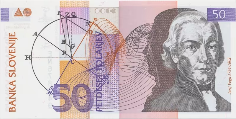 Slovinsko, 50 Tolarjev 1992, P.13