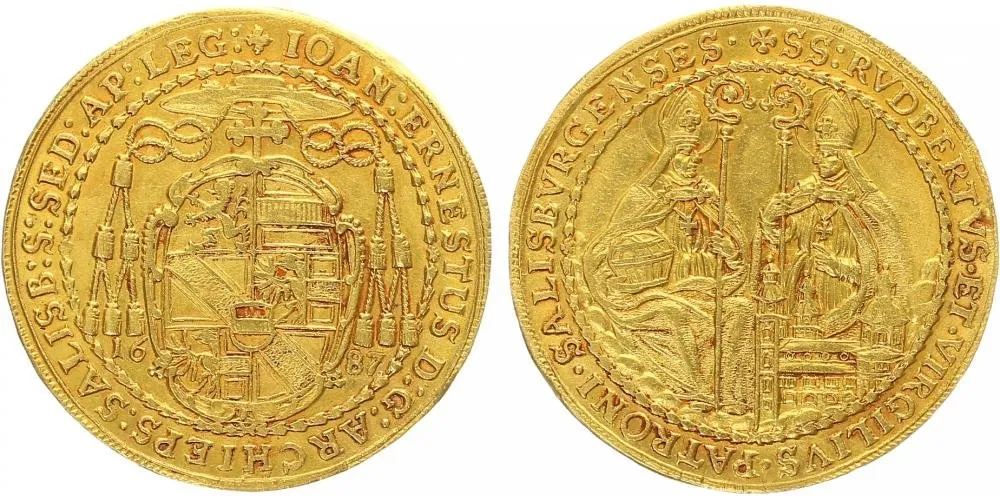 Salzburg, Johann Ernst Thun - Hohenstein, 1687 - 1709 — 1