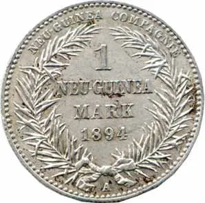 Koloniální ražby, Německá Nová Guinea — 1