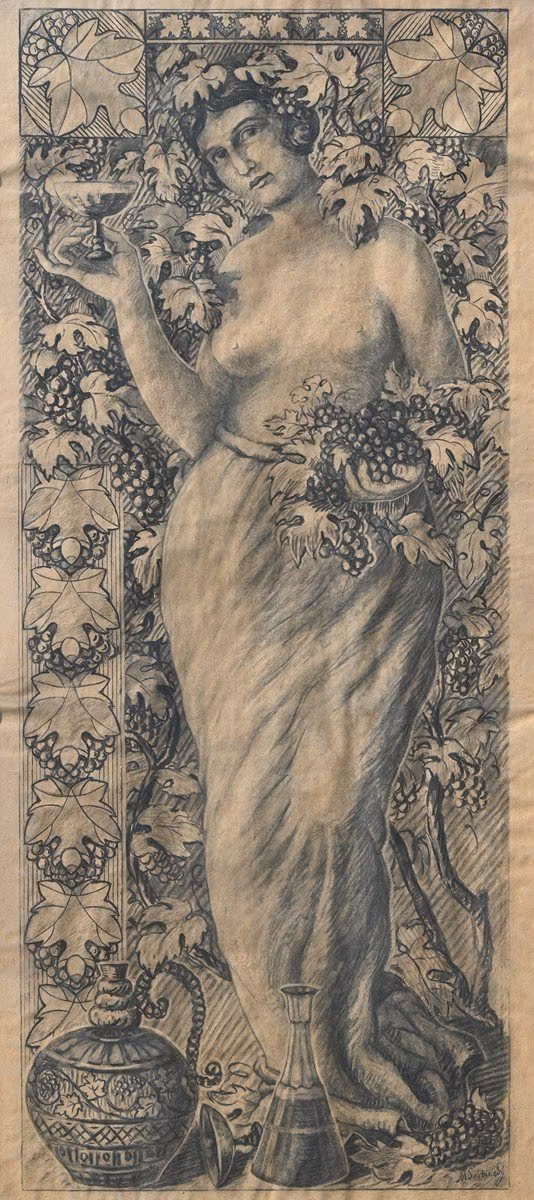 Max Švabinský (1873-1962) - Vinařství