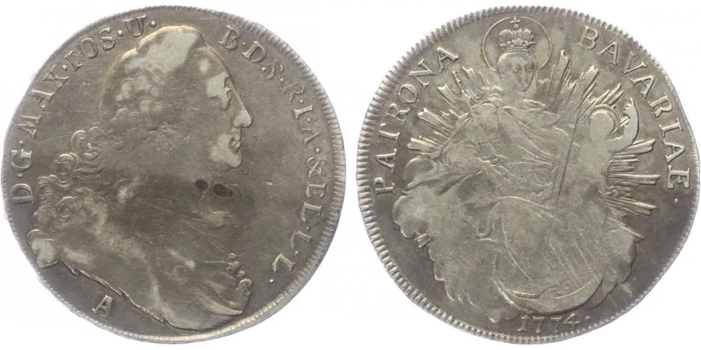 Bavorsko, Maximilian III. Josef, 1745 - 1777 — 1