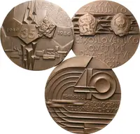 Kolářský Zdeněk - lot 3 medailí