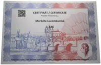 AR Medaile b.l. (2013) - Markéta Lucemburská - 700. výročí narození - fotografie 2