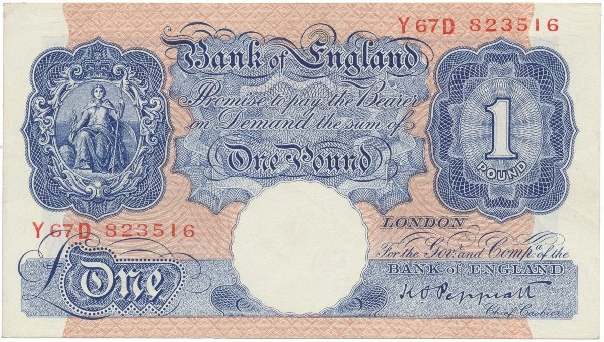 Velká Británie, 1 Pound (1940~1948), P.367a