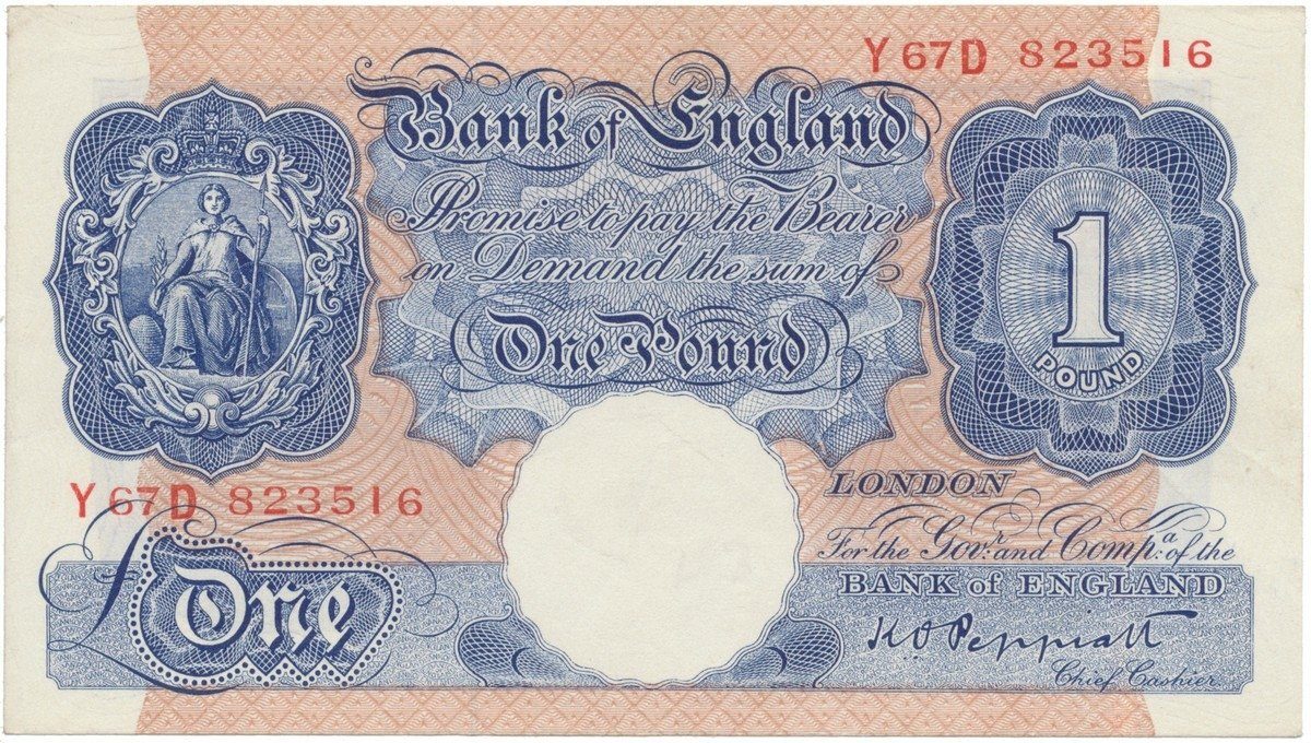 Velká Británie, 1 Pound (1940~1948), P.367a