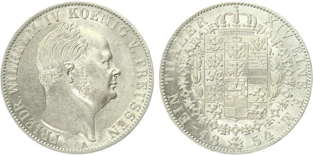 Prusko, Friedrich Wilhelm IV., 1840 - 1861 — 1