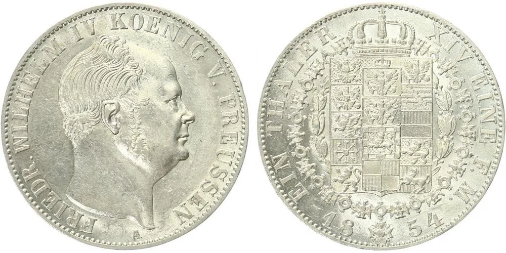 Prusko, Friedrich Wilhelm IV., 1840 - 1861 — 1