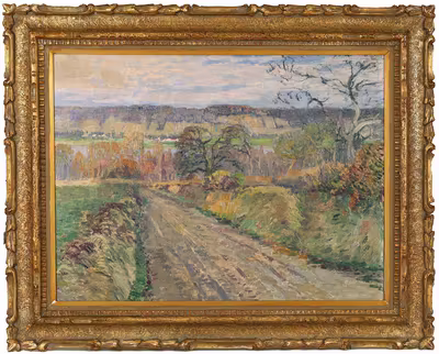 Václav Radimský: Václav Radimský (1867 - 1946) - Paysage près de Giverny