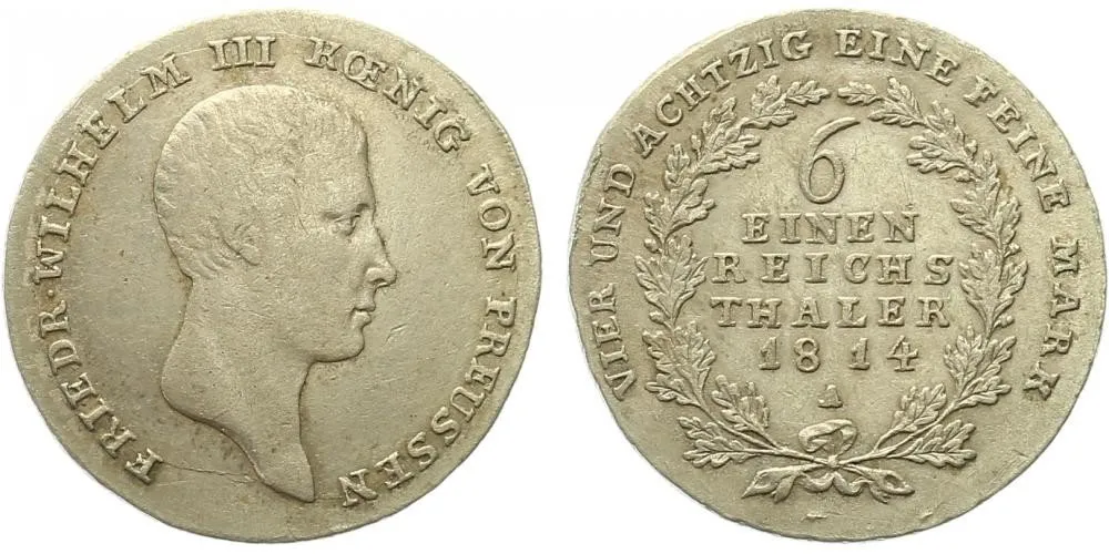 Prusko, Friedrich Wilhelm III., 1797 - 1840 — 1