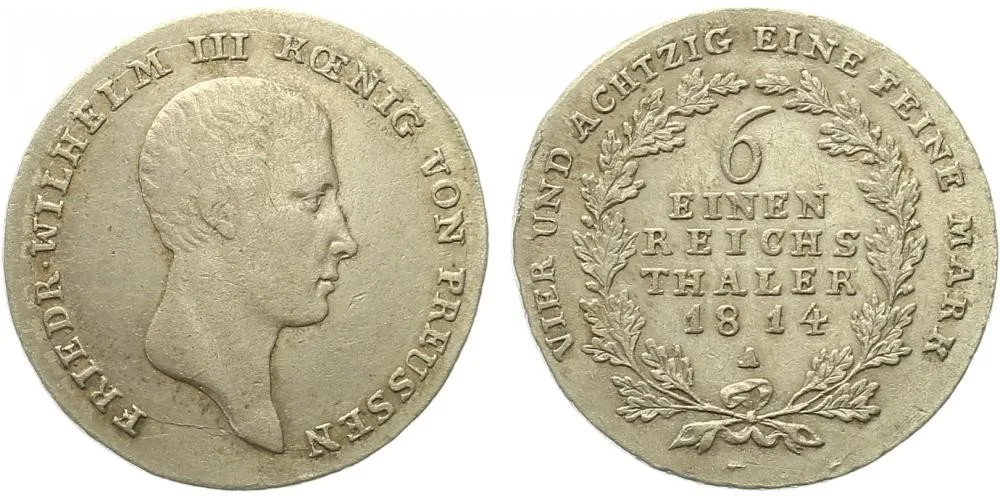 Prusko, Friedrich Wilhelm III., 1797 - 1840 — 1