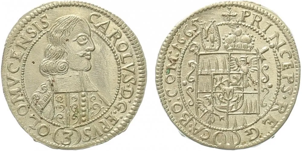 Olomouc - biskupství, Karel II. Liechtenstein, 1664 - 1695 — 1