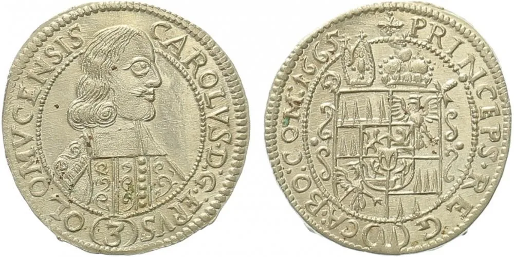 Olomouc - biskupství, Karel II. Liechtenstein, 1664 - 1695 — 1