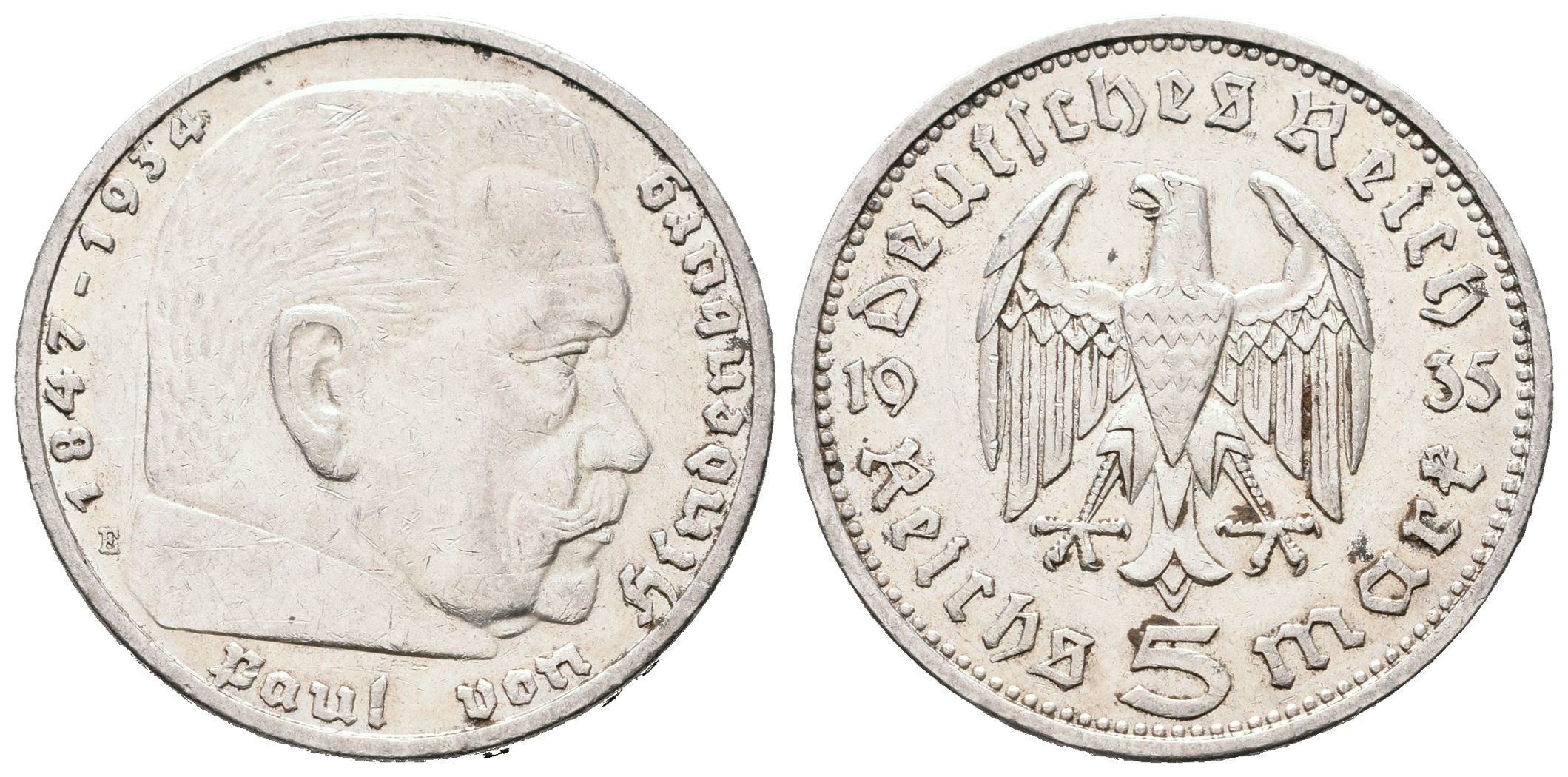 III. říše, 5 Marka 1935E