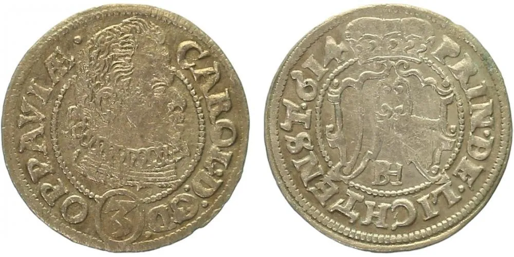 Opava, Karl von Liechtenstein, 1614 - 1627 — 1