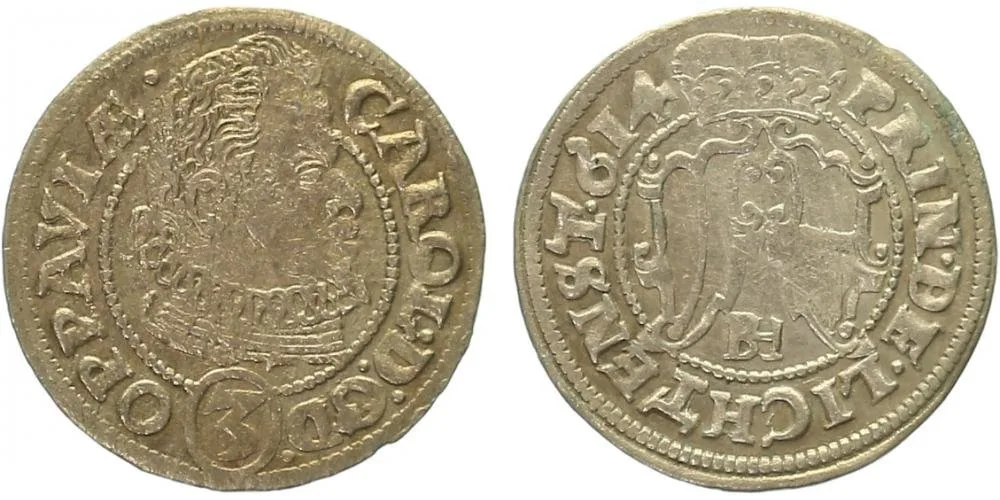 Opava, Karl von Liechtenstein, 1614 - 1627 — 1
