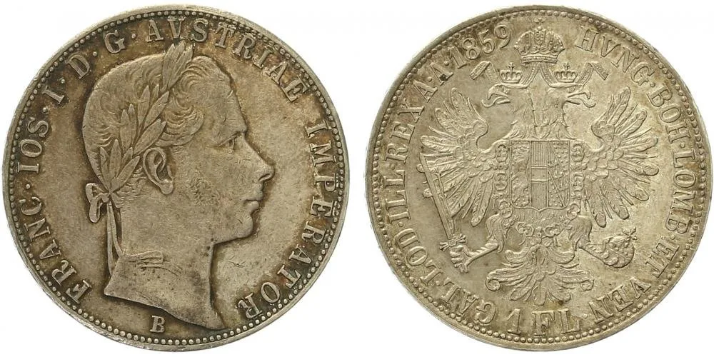 Rakouská a spolková měna, 1857 - 1892 — 1