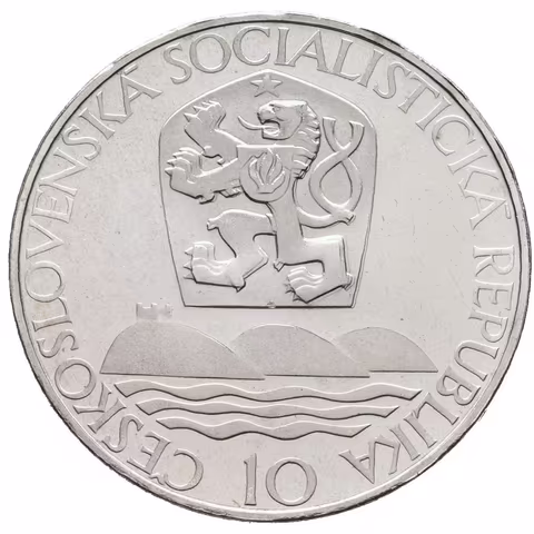 10 Kčs 1967 - Academia Istropolitana, Aurea.113, PROOF, původní etue