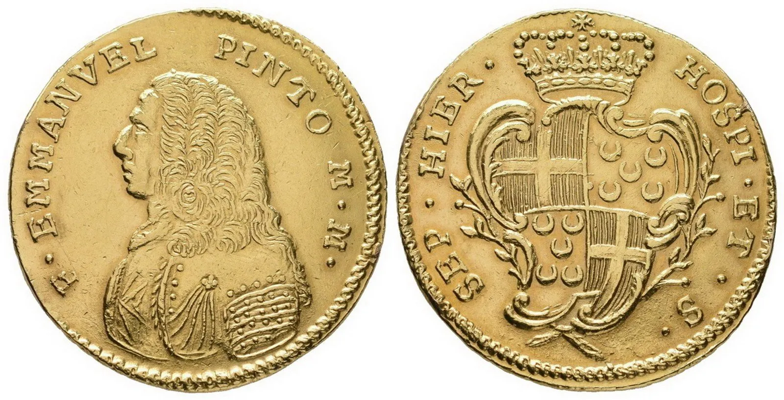 Malta - Řád Johanitů, Emmanuel Pinto, 1741 - 1773 — 1